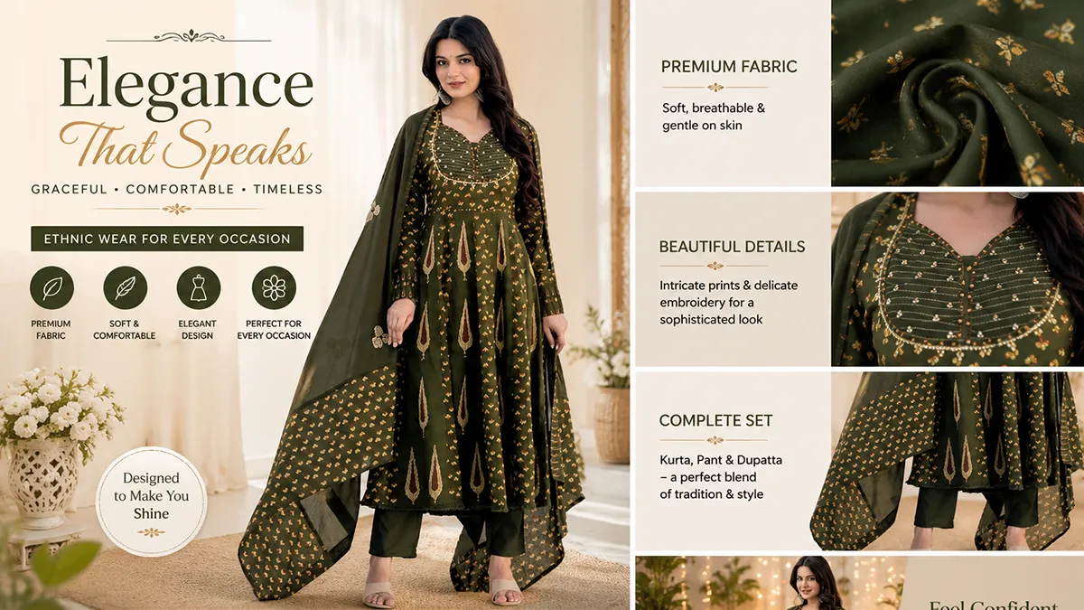 Fashion and apparel marketplace creative preview